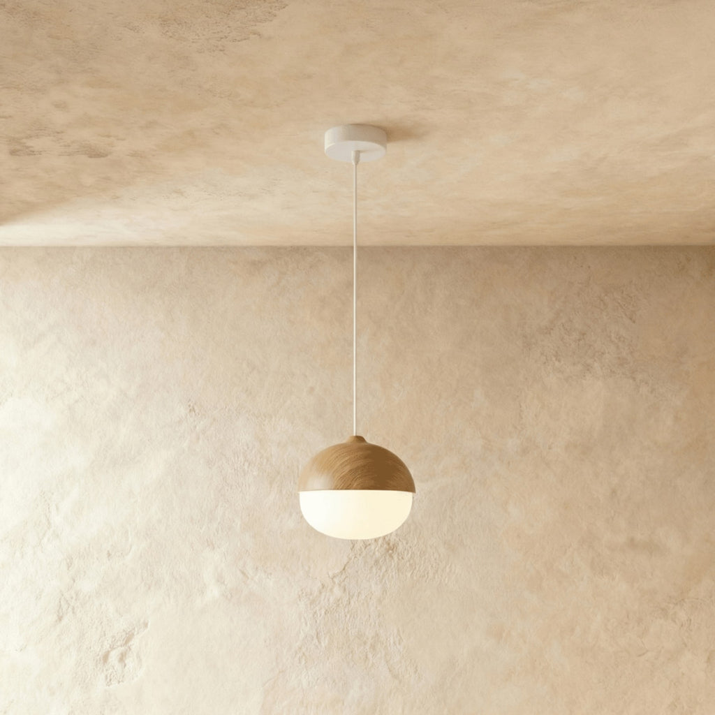 Minimalist Iron and Glass Pendant Light for Dining Room — James New York
