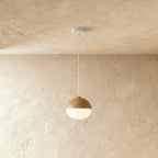 Minimalist Iron and Glass Pendant Light for Dining Room — James New York