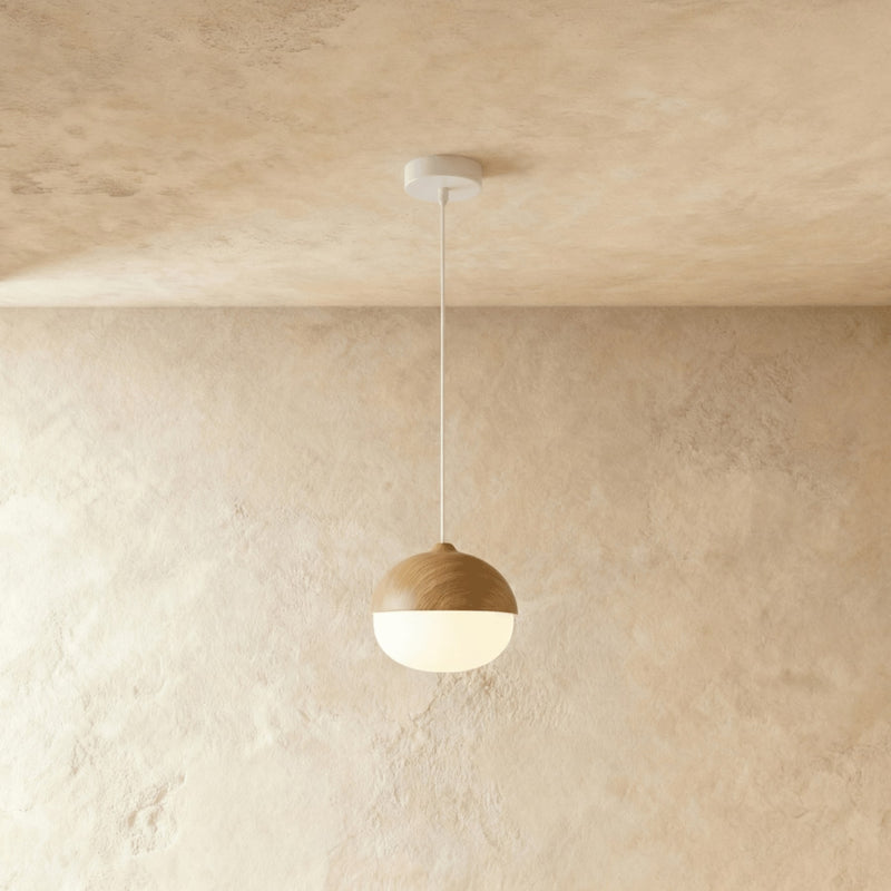 Minimalist Iron and Glass Pendant Light for Dining Room — James New York