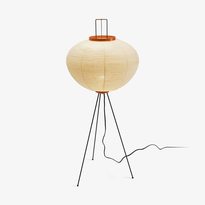 Modern Rice Paper Floor Lamp for Living Room and Bedroom — James New York