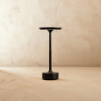 Modern Metal Cordless Table Lamp With Rechargeable USB Power in Warm White — James New York