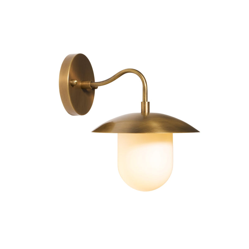 Modern Brass Wall Light for Living Room and Bedroom — James New York