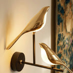 Modern Aluminum Wall Light With Adjustable Beam for Living Room — James New York