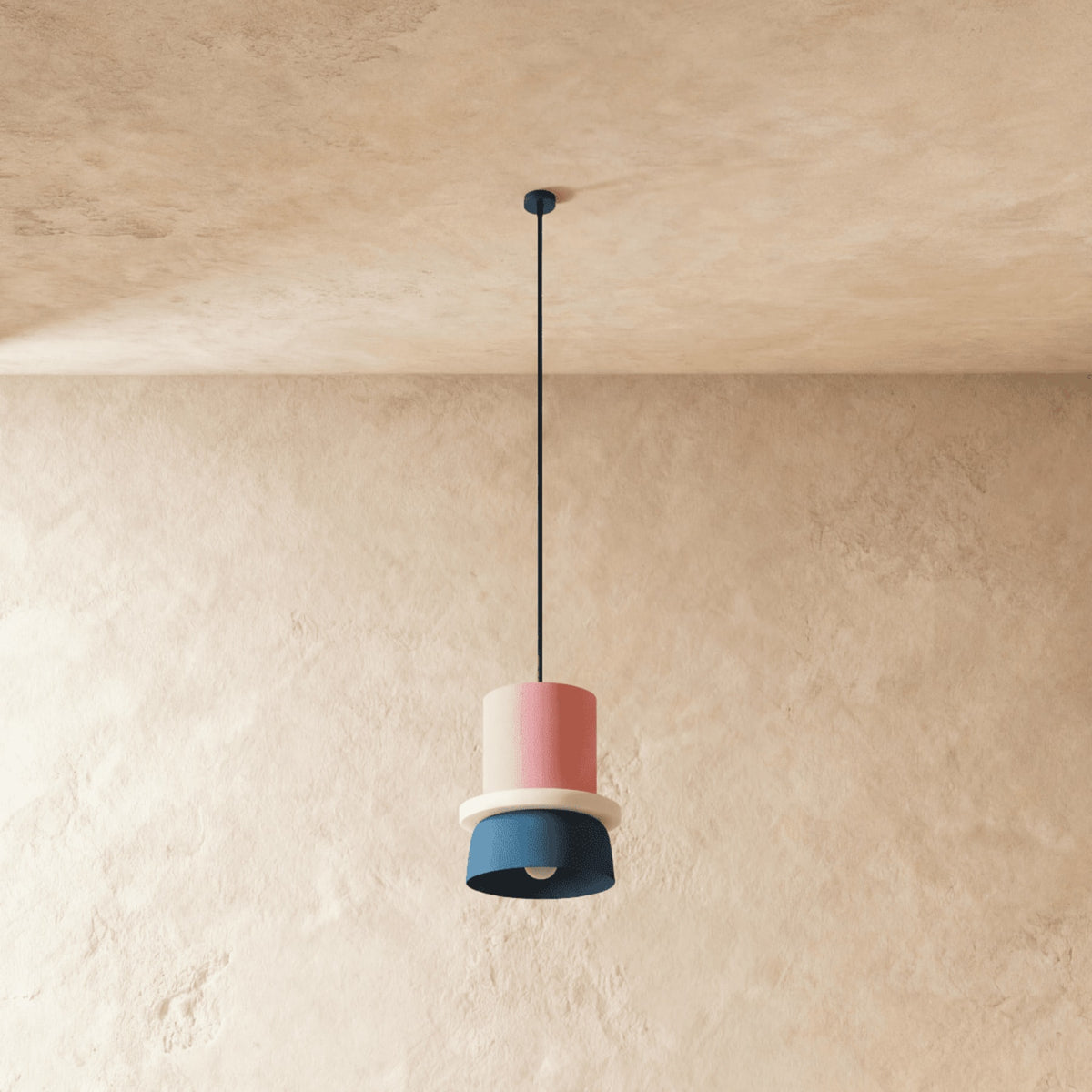 Modern Aluminum Pendant Light With Warm LED Glow for Kitchen — James New York