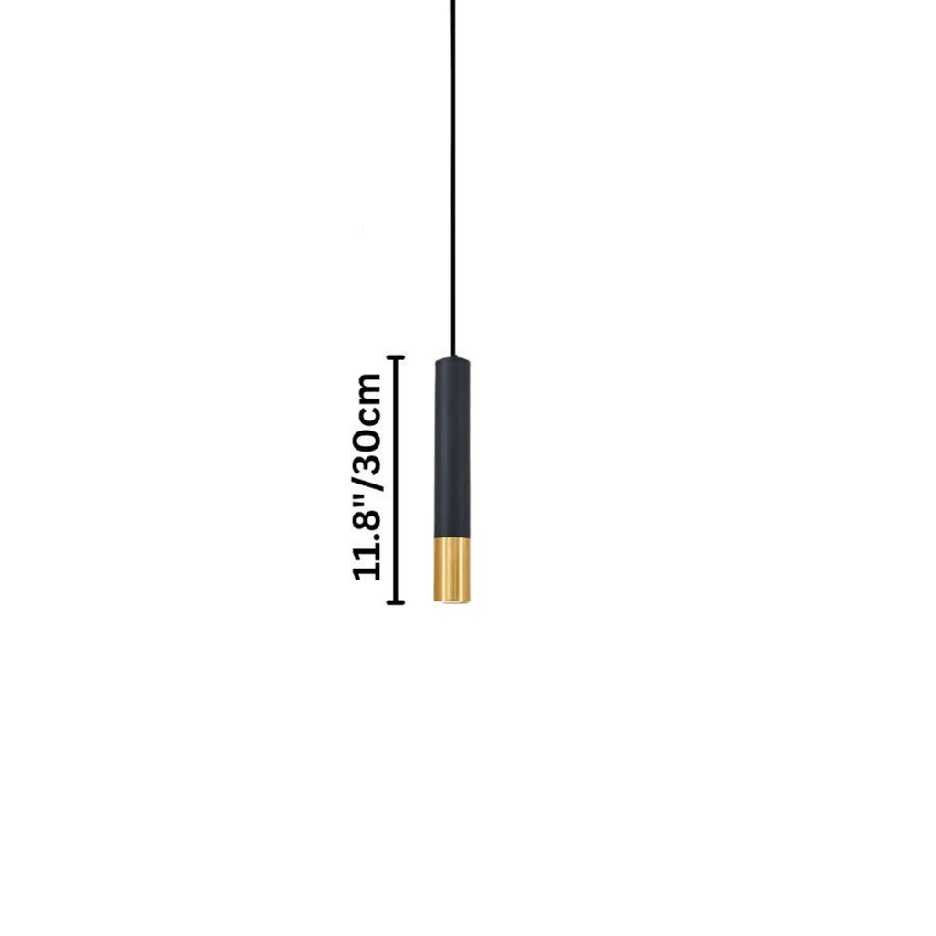 Minimalist Metal Pendant Light With Warm LED Glow — James New York