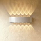 Minimalist Aluminum Wall Light With Warm LED Glow — James New York