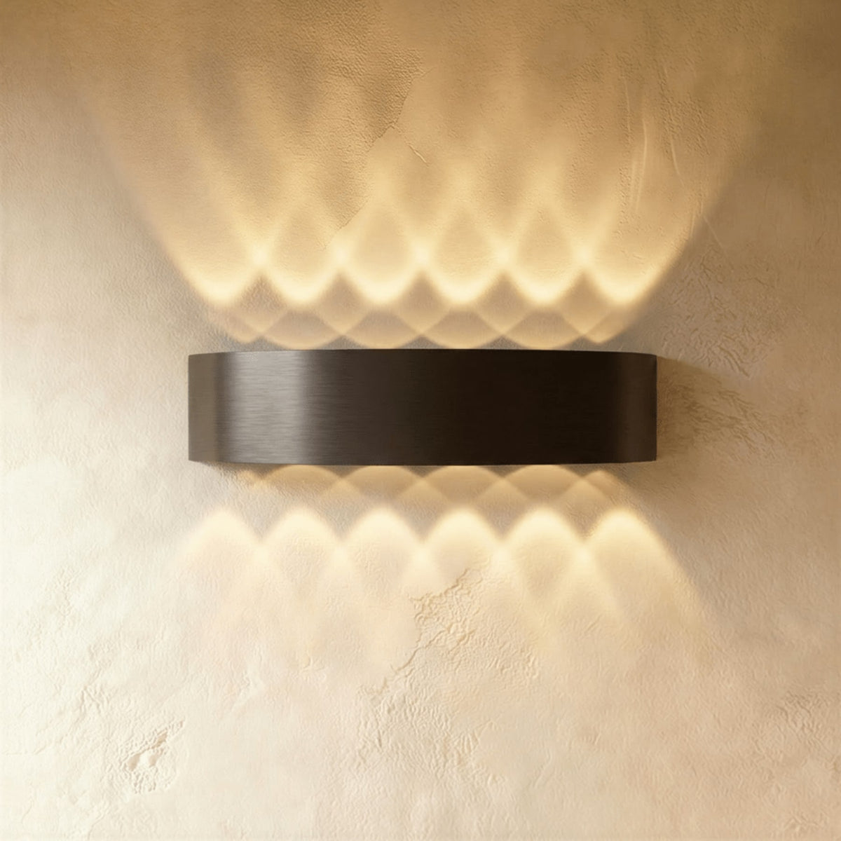Minimalist Aluminum Wall Light With Warm LED Glow — James New York