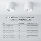 Modern Metal Flush Mount Ceiling Light — James New York
