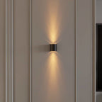 Minimalist Aluminum Wall Light With Warm LED Glow — James New York