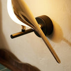 Modern Aluminum Wall Light With Adjustable Beam for Living Room — James New York