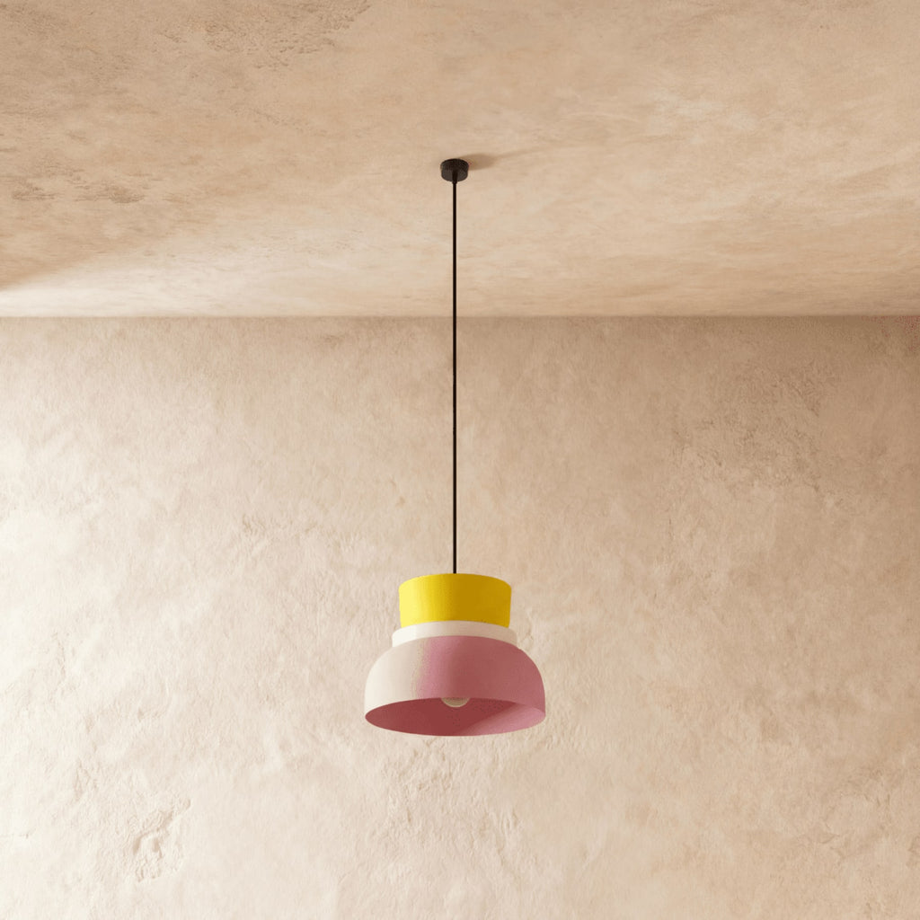 Modern Aluminum Pendant Light With Warm LED Glow for Kitchen — James New York