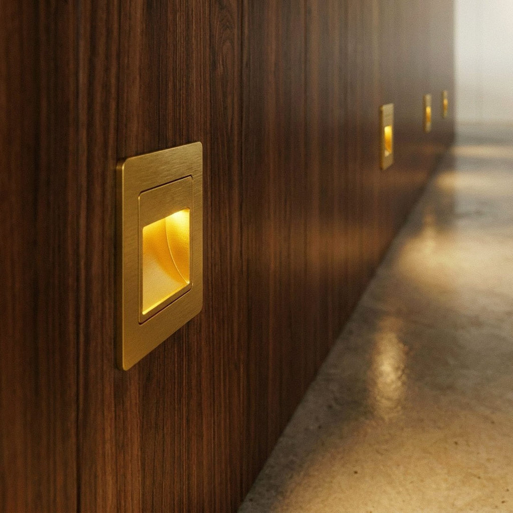 Modern Plastic LED Wall Light for Hallway and Living Room — James New York