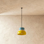 Modern Aluminum Pendant Light With Warm LED Glow for Kitchen — James New York