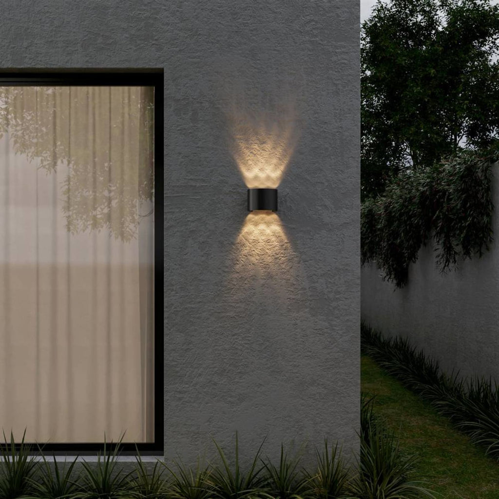 Minimalist Aluminum Wall Light With Warm LED Glow — James New York