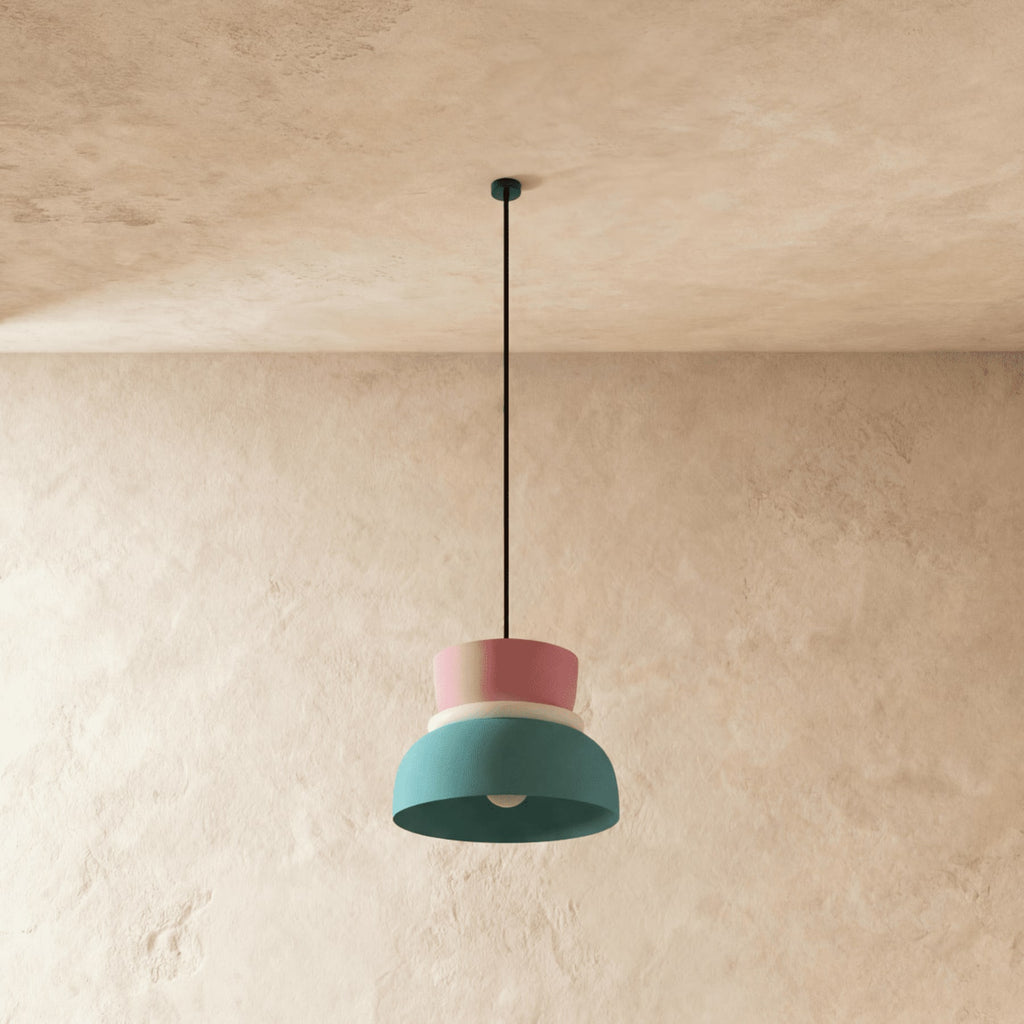 Modern Aluminum Pendant Light With Warm LED Glow for Kitchen — James New York