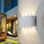 Minimalist Aluminum Wall Light With Warm LED Glow — James New York