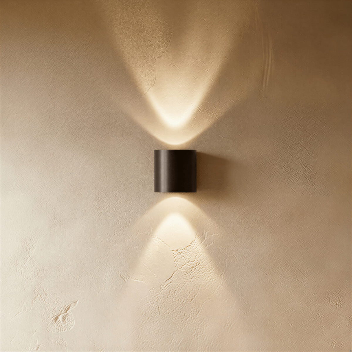 Minimalist Aluminum Wall Light With Warm LED Glow — James New York