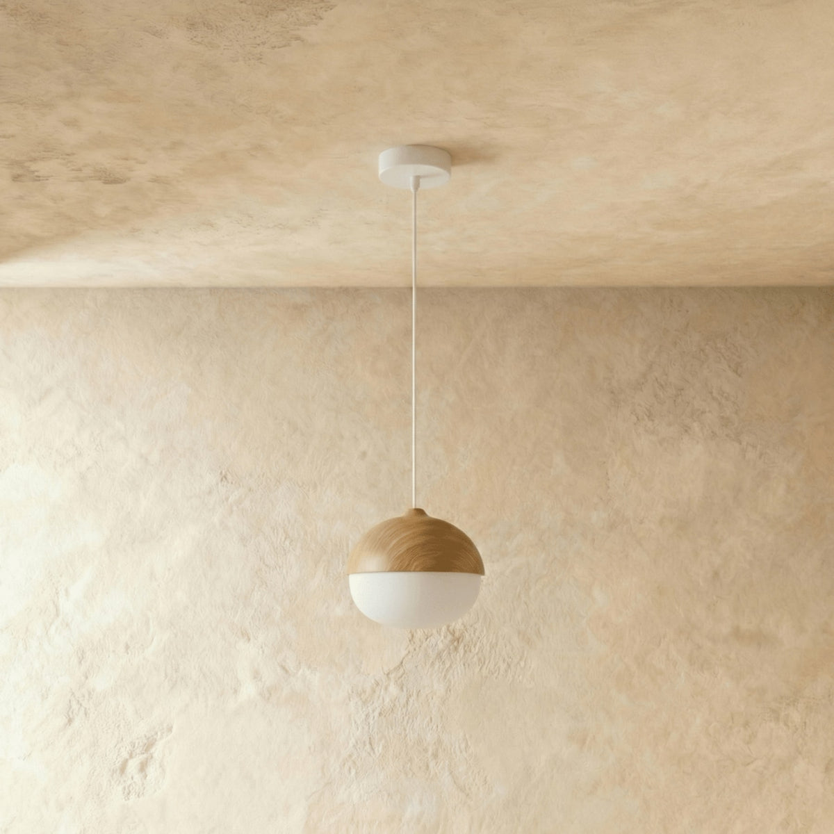 Minimalist Iron and Glass Pendant Light for Dining Room — James New York