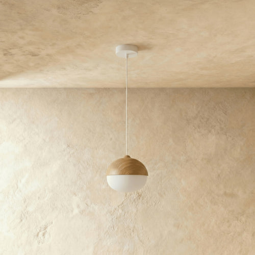 Minimalist Iron and Glass Pendant Light for Dining Room — James New York