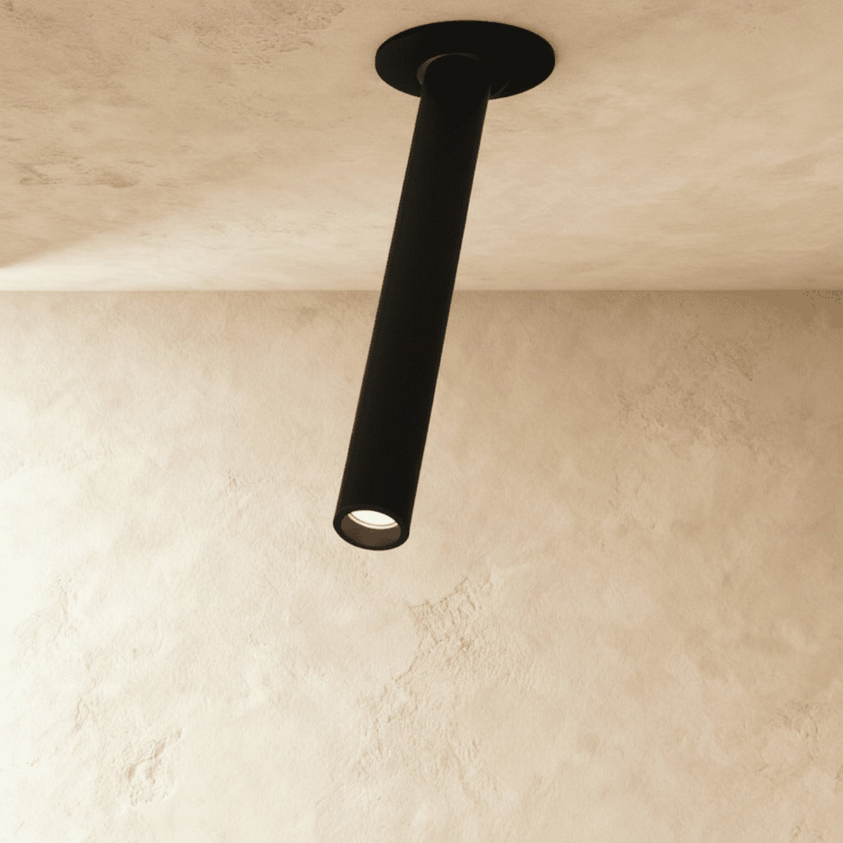 Modern Aluminum Cylinder Track Head Ceiling Light — James New York