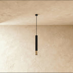 Minimalist Metal Pendant Light With Warm LED Glow — James New York