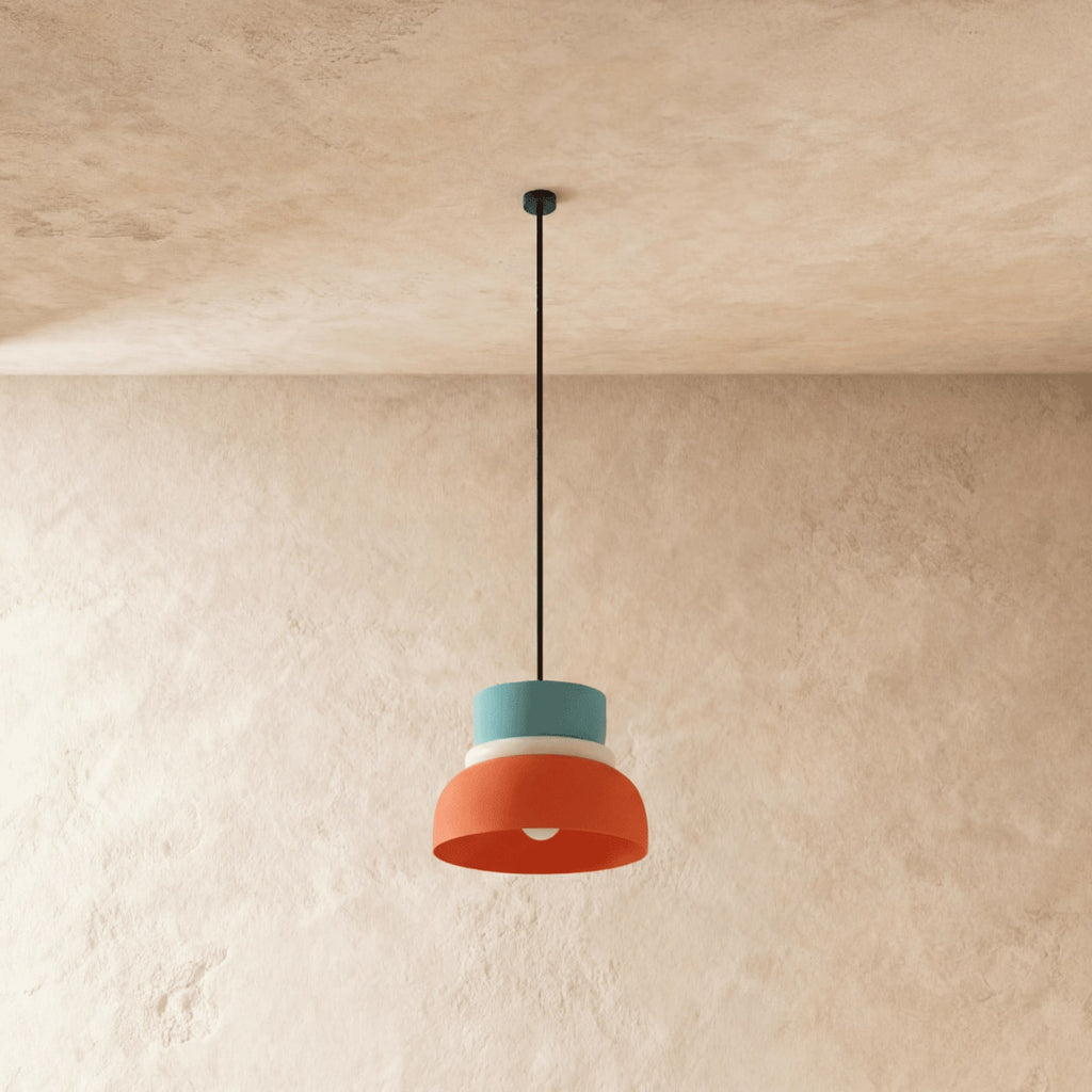 Modern Aluminum Pendant Light With Warm LED Glow for Kitchen — James New York