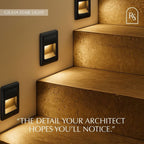 Modern Plastic LED Wall Light for Hallway and Living Room — James New York