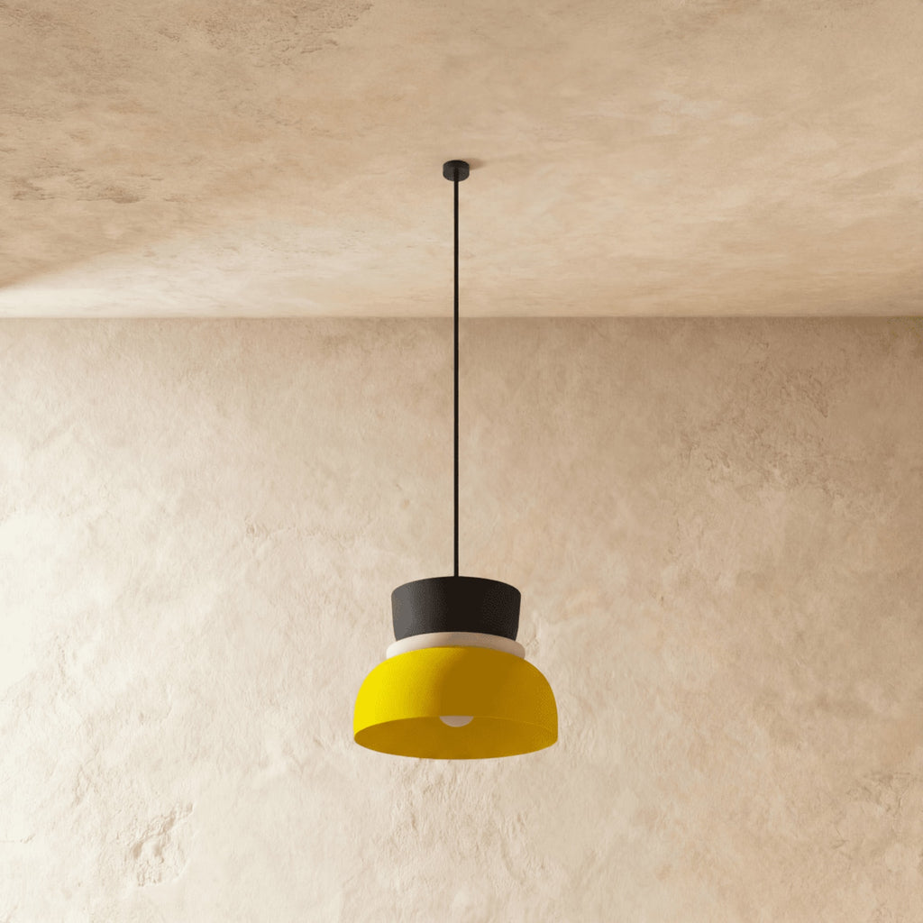 Modern Aluminum Pendant Light With Warm LED Glow for Kitchen — James New York