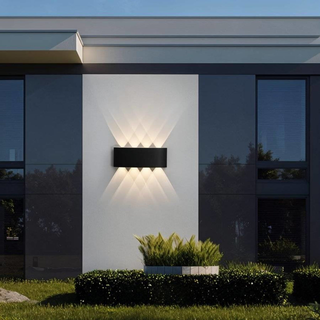 Minimalist Aluminum Wall Light With Warm LED Glow — James New York