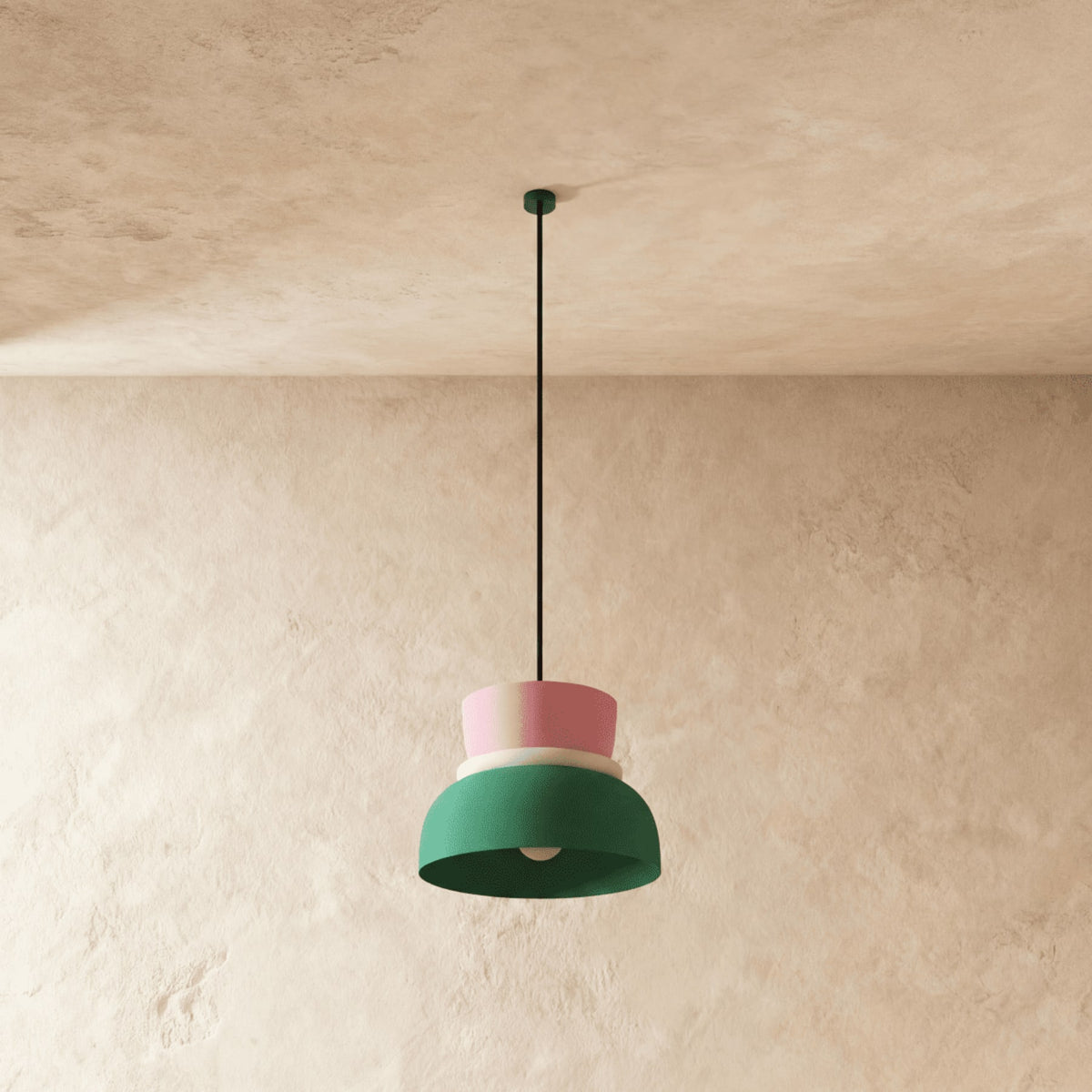 Modern Aluminum Pendant Light With Warm LED Glow for Kitchen — James New York
