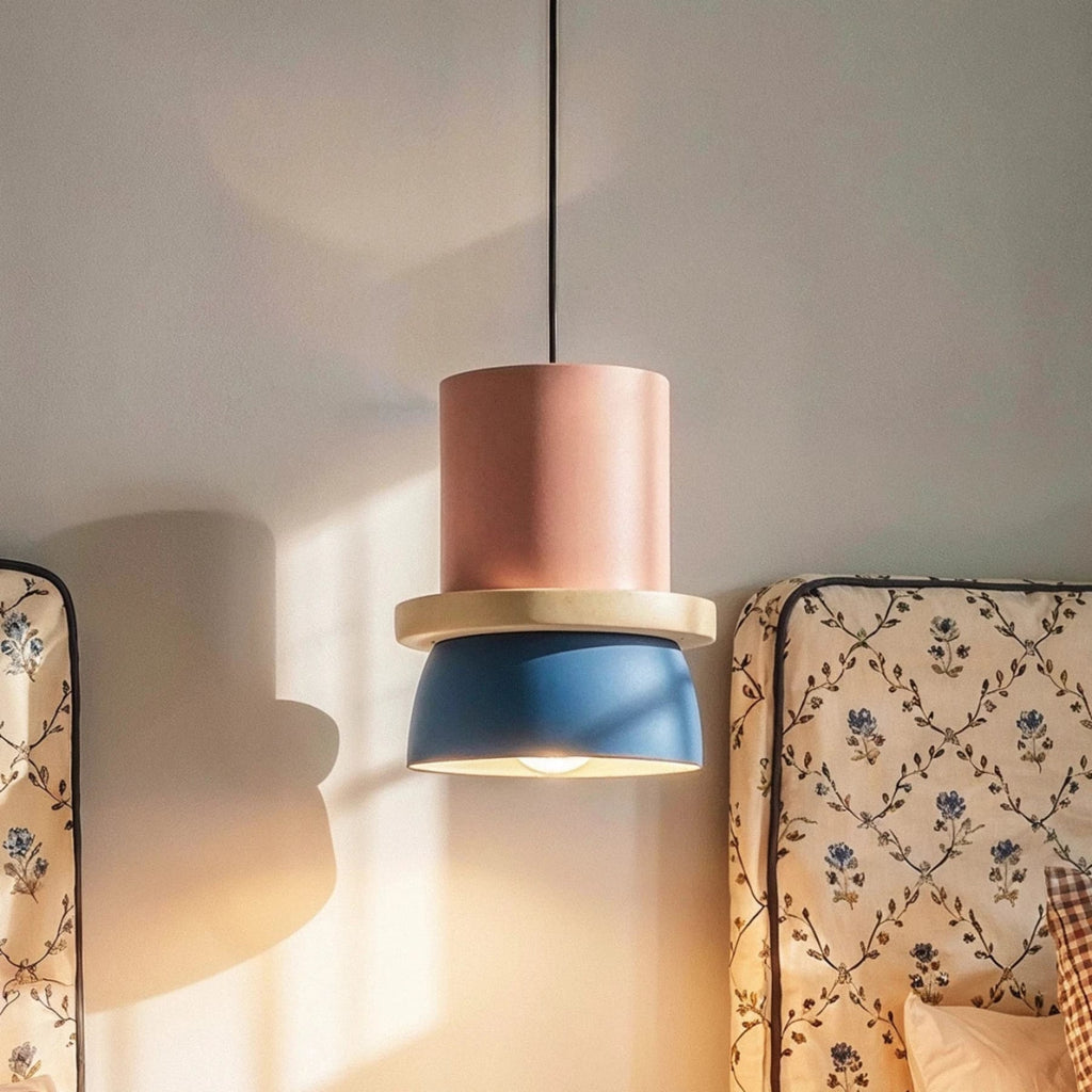 Modern Aluminum Pendant Light With Warm LED Glow for Kitchen — James New York