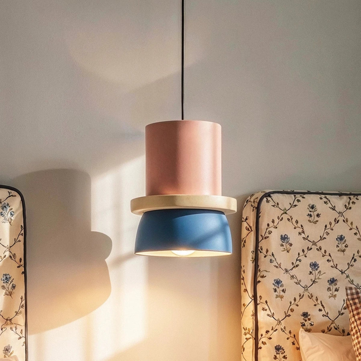 Modern Aluminum Pendant Light With Warm LED Glow for Kitchen — James New York