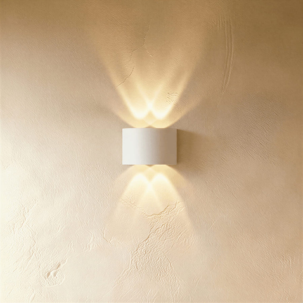 Minimalist Aluminum Wall Light With Warm LED Glow — James New York