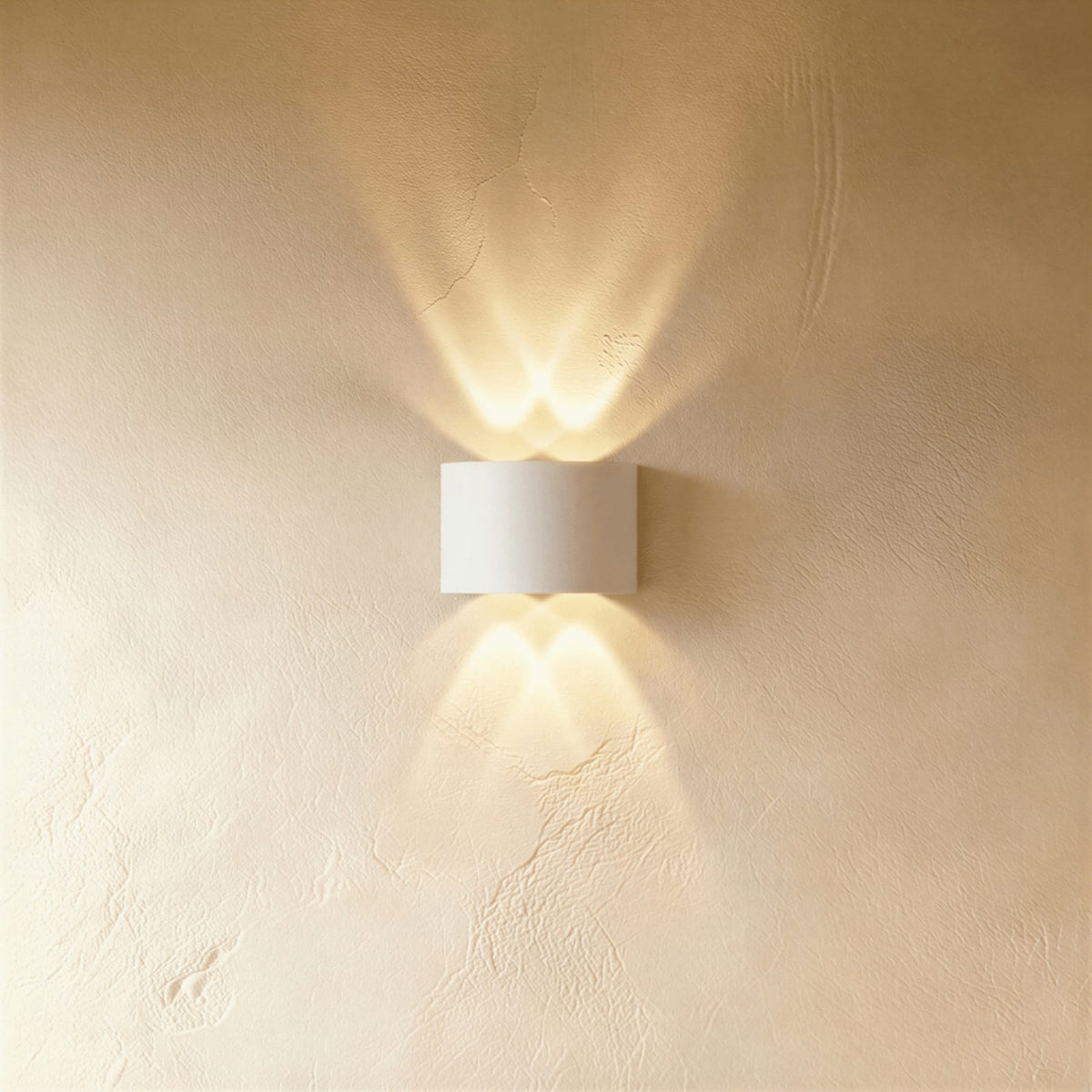 Minimalist Aluminum Wall Light With Warm LED Glow — James New York