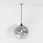 Modern Glass Pendant Light With Warm LED Glow — James New York