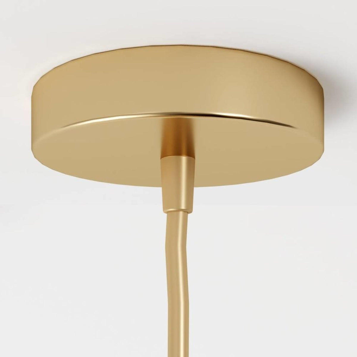 Modern Glass Pendant Light With Warm LED Glow — James New York