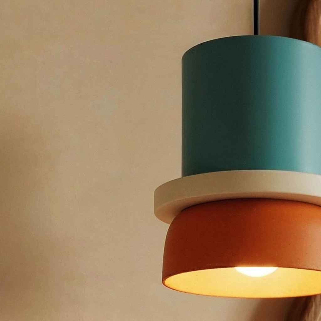 Modern Aluminum Pendant Light With Warm LED Glow for Kitchen — James New York