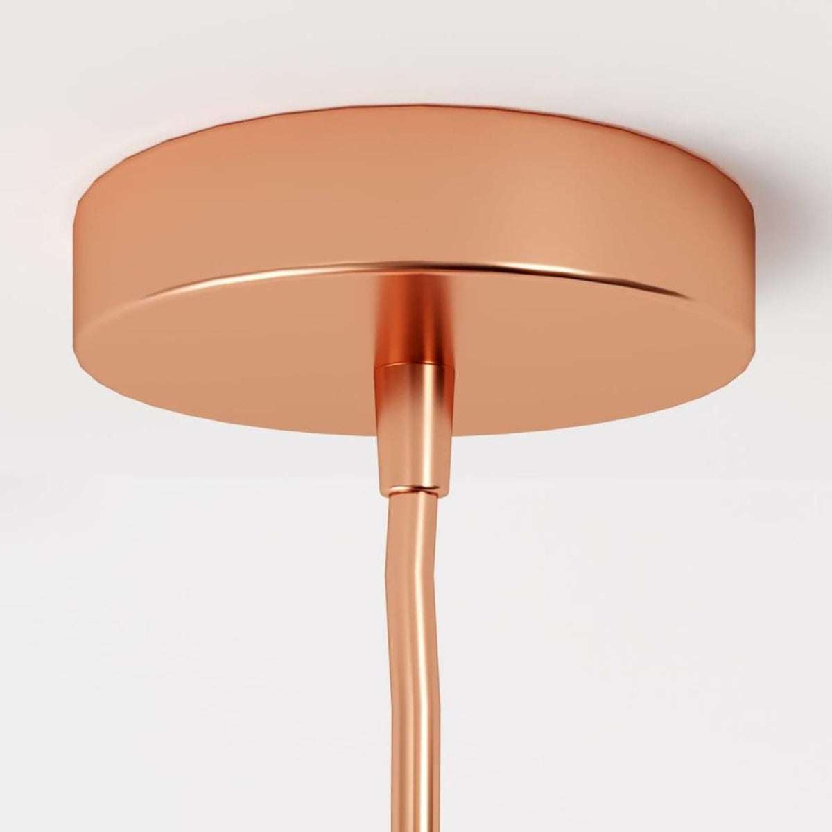 Modern Glass Pendant Light With Warm LED Glow — James New York