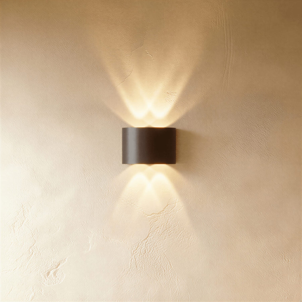 Minimalist Aluminum Wall Light With Warm LED Glow — James New York