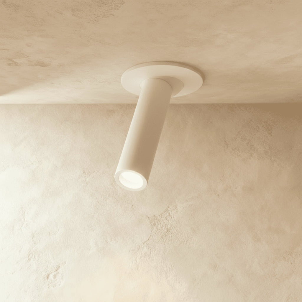 Modern Aluminum Cylinder Track Head Ceiling Light in Small: D6" (D2.3 cm) x H5.3"(13.5cm) — James New York
