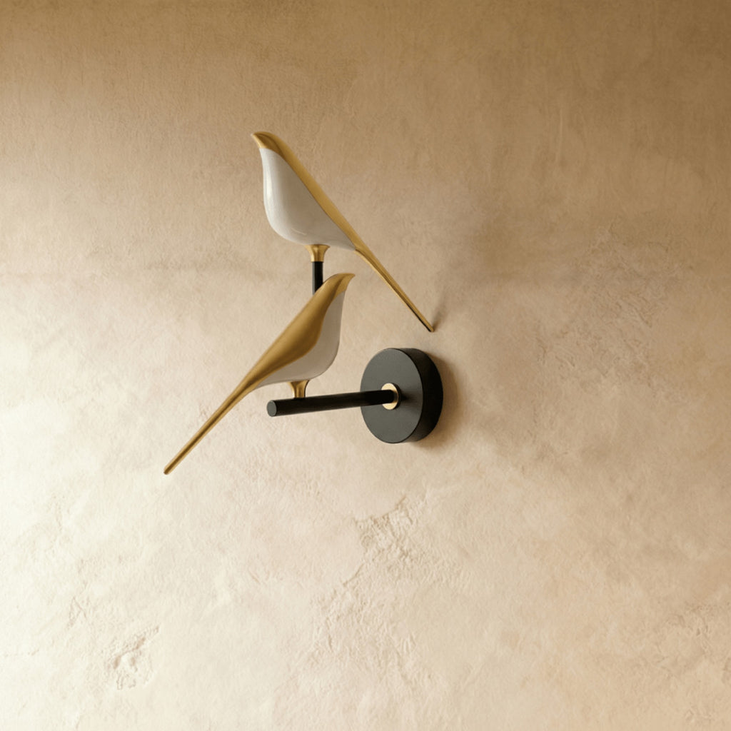 Modern Aluminum Wall Light With Adjustable Beam for Living Room — James New York