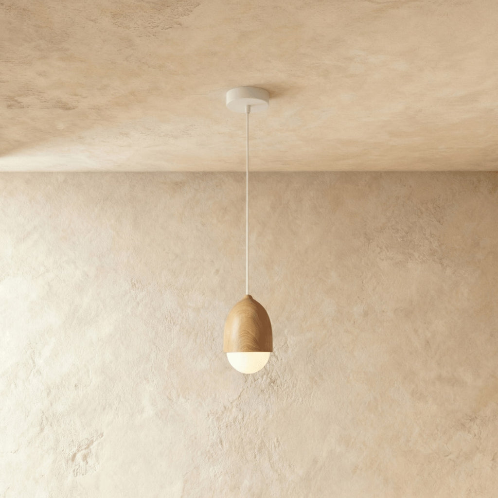 Minimalist Iron and Glass Pendant Light for Dining Room in No Bulb — James New York