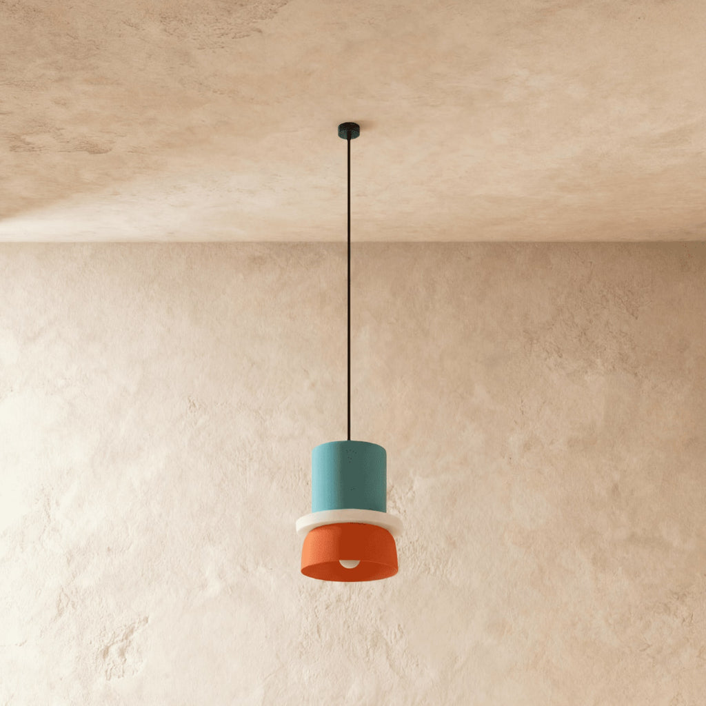 Modern Aluminum Pendant Light With Warm LED Glow for Kitchen — James New York