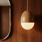 Minimalist Iron and Glass Pendant Light for Dining Room — James New York