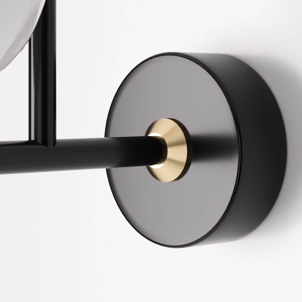 Modern Aluminum Wall Light With Adjustable Beam for Living Room — James New York