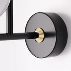 Modern Aluminum Wall Light With Adjustable Beam for Living Room — James New York