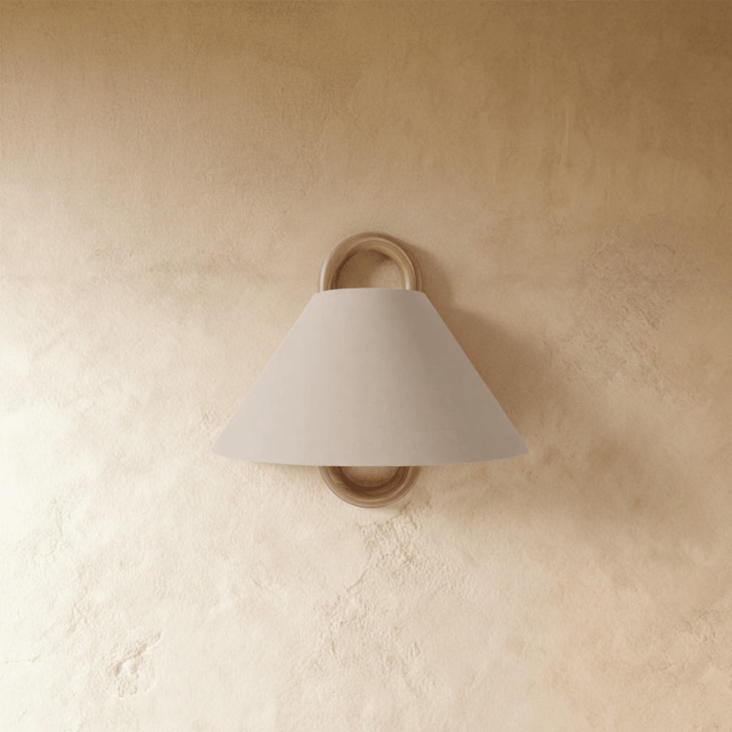 Modern Beech Wood Wall Light With Warm LED Glow — James New York