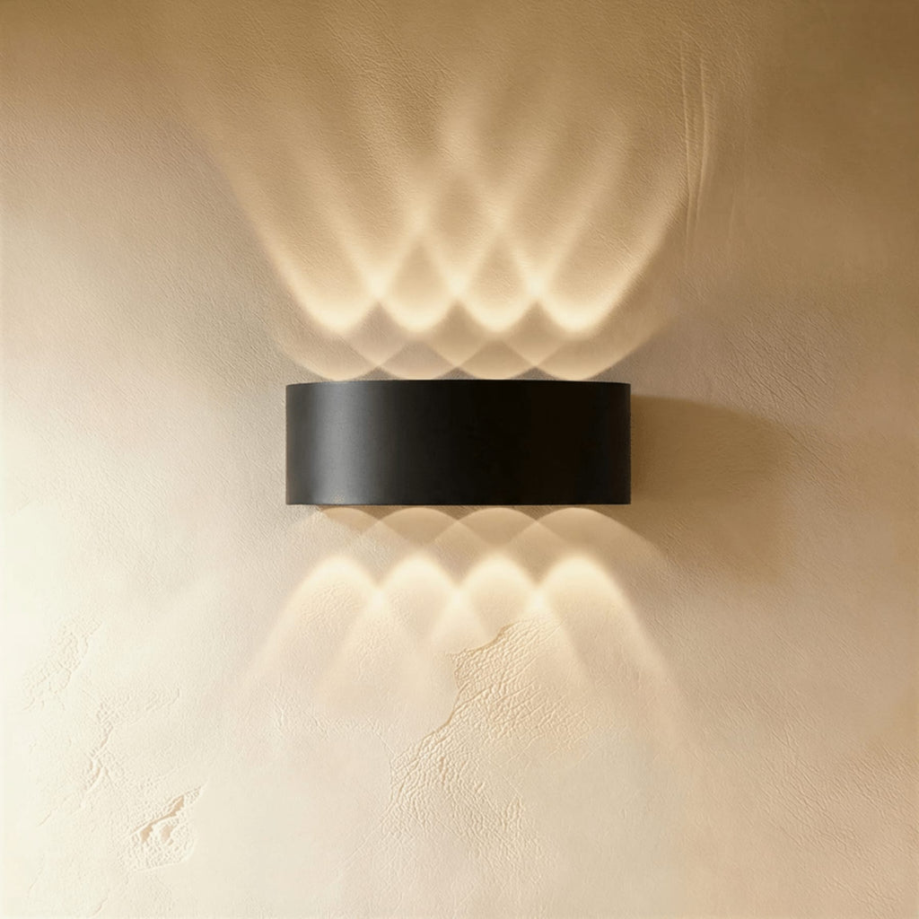 Minimalist Aluminum Wall Light With Warm LED Glow — James New York