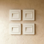 Modern Plastic LED Wall Light for Hallway and Living Room — James New York
