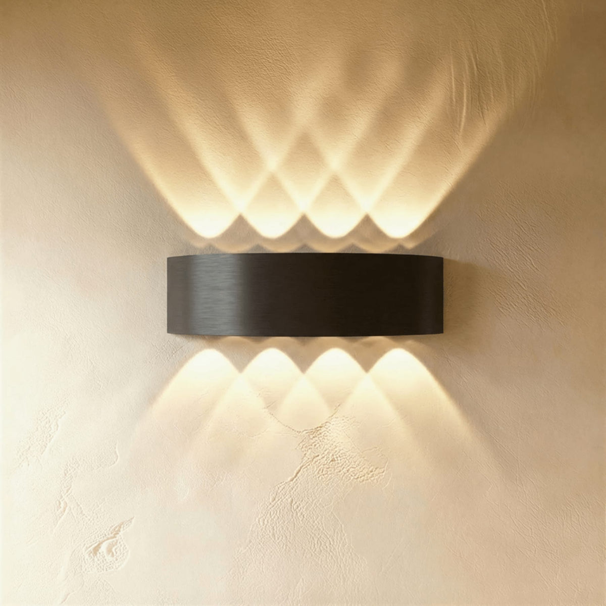 Minimalist Aluminum Wall Light With Warm LED Glow — James New York